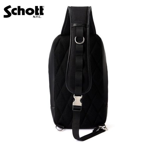 【送料無料】【Ｓｃｈｏｔｔ】ＲＩＤＥＲＳ　ＳＬＩＮＧ　ＢＡＧ／ライダース スリングバッグ