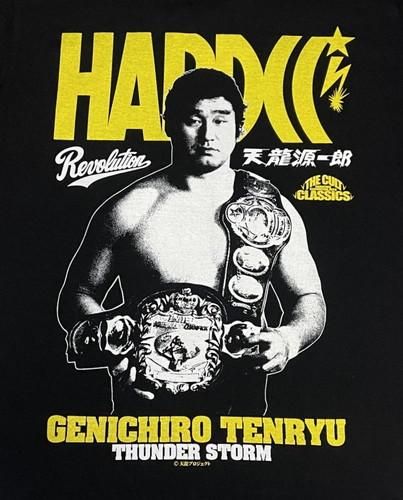 天龍源一郎 プロレス Tシャツ フィギュア チャンピオン ハードコアチョコレート