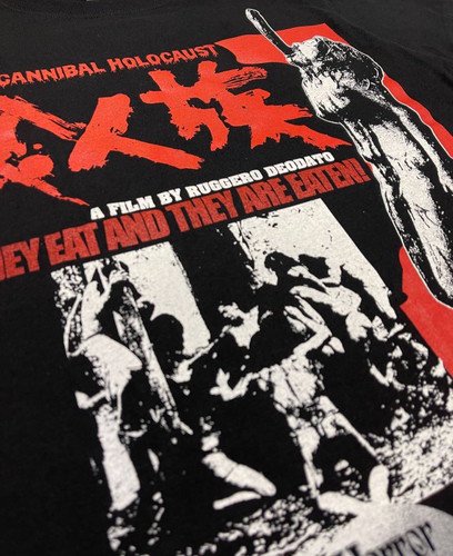 ハードコアチョコレート 食人族 －Ｃａｎｎｉｂａｌ Ｈｏｌｏｃａｕｓｔ－［復刻版］Ｔシャツ