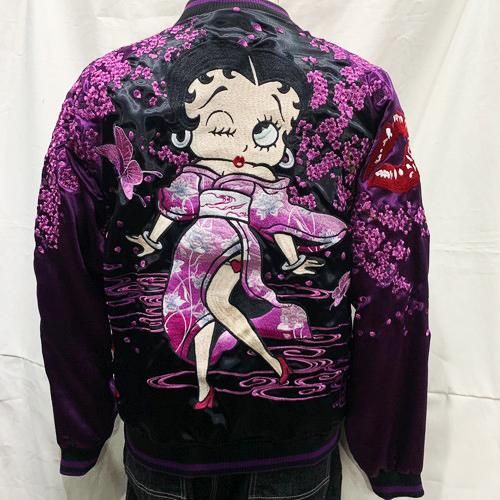 JHdesign Betty Boop スカジャン-