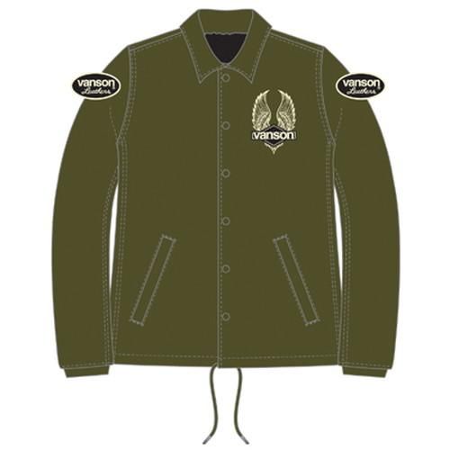 送料無料】VANSON エンブレムキャッチイーグル 裏ボアジャケット