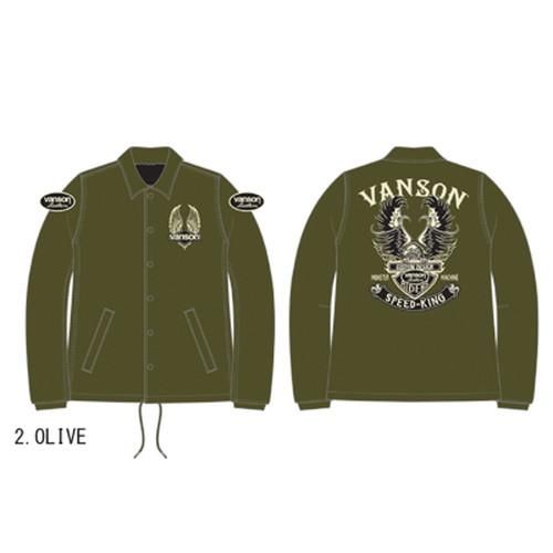 送料無料】VANSON エンブレムキャッチイーグル 裏ボアジャケット