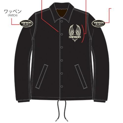 送料無料】VANSON エンブレムキャッチイーグル 裏ボアジャケット