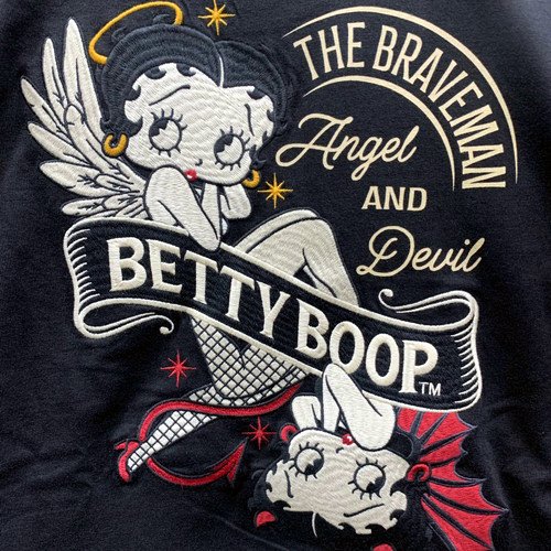 Ｔｈｅ　ＢＲＡＶＥ－ＭＡＮ×ＢＥＴＴＹ　ＢＯＯＰ　天使と悪魔ベティ　天竺ロンＴ