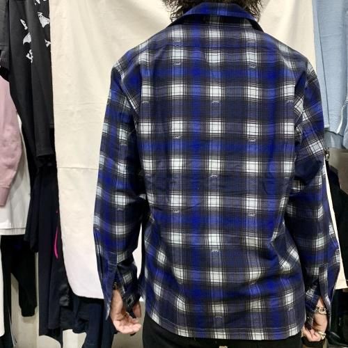 送料無料】【Schott】LS OMBRE NEL SHIRT