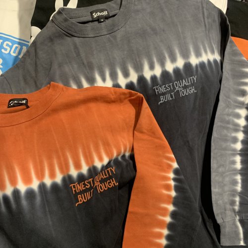 【Ｓｃｈｏｔｔ】ＬＳ　Ｔ－ＳＨＩＲＴ　ＴＩＥＤＹＥ／タイダイ　ロングスリーブＴシャツ