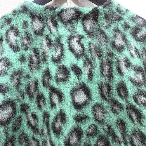 HOUSTON - HOUSTONレオパード柄モヘアタッチ カーディガン SALE！30％OFF】【HOUSTON（ヒューストン