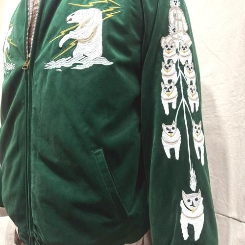【HOUSTON】VELVETTEN（別珍ジャケット）（ALASKA）ブラック HOUSTON】VELVETTEN（別珍ジャケット）（ALASKA）ブラック
