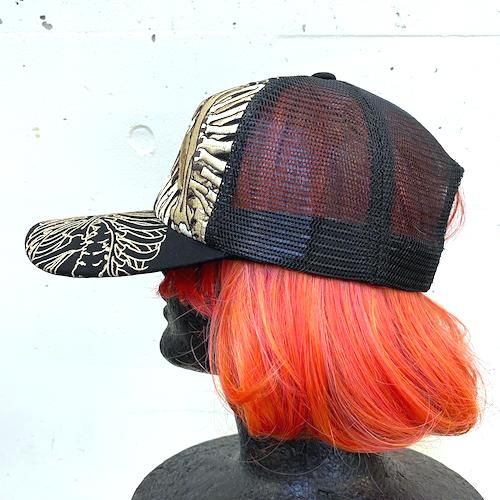 絡繰魂 【龍】【ガシャドクロ】刺繍メッシュキャップ