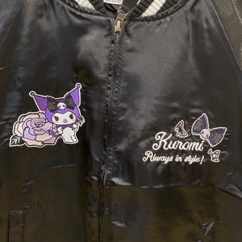 超美品 MARY QUANT Kuromi コラボスカジャン Mサイズ サンリオ 超美品 MARY QUANT Kuromi コラボスカジャン Mサイズ サンリオ