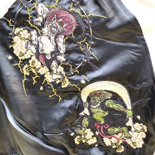 入荷】朧 風雷神 KIDS刺繍スカジャン