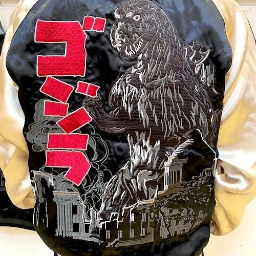 P*n様 新品未使用 ゴジラ リバーシブルスカジャン Lサイズ ゴジラ「ゴジラ1954」リバーシブルスカジャン サクラスタイル