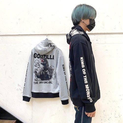 新品】ONI DENIM ゴジラ×モスラ 刺繍スカジャン Lサイズ