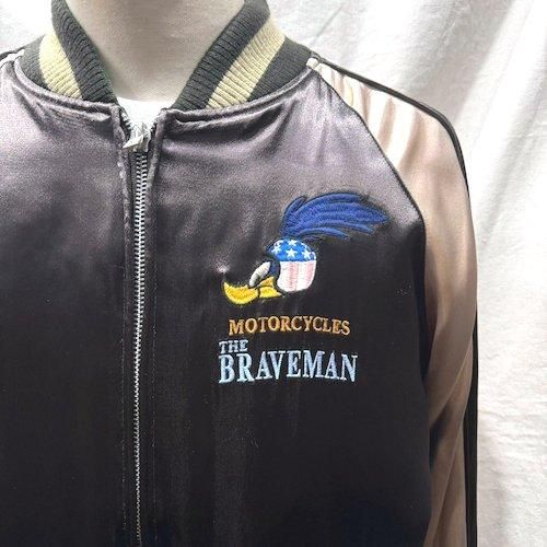 スタイルアイズ　ロードランナー　スカジャン THE BRAVEMAN / / LOONY TUNENS コラボ スカジャン/ MA-1