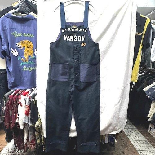 入荷・送料無料】VANSON ワンスター デッキオーバーオール
