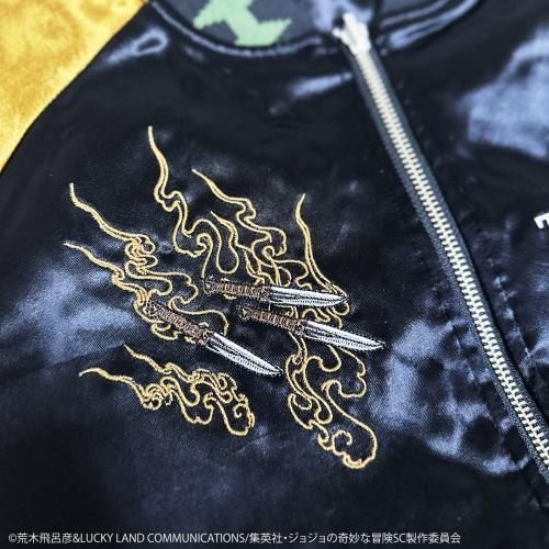 絡繰魂×ジョジョの奇妙な冒険 DIO リバーシブルスカジャン