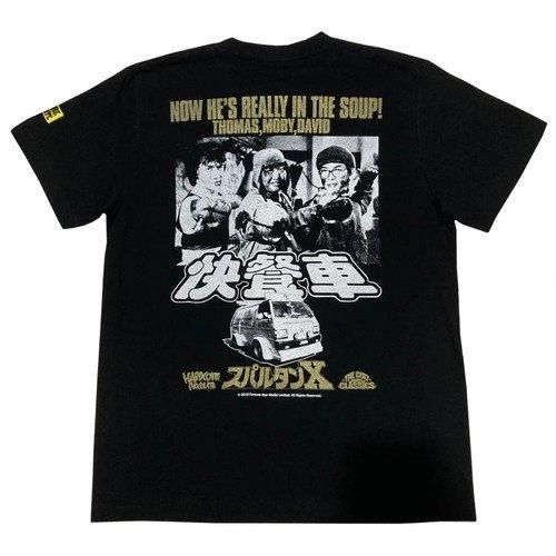 ハードコアチョコレート】スパルタンX（三銃士ブラック）Tシャツ