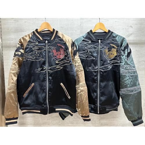 入荷・送料無料】絡繰魂 夫婦鯉豪翔スカジャン