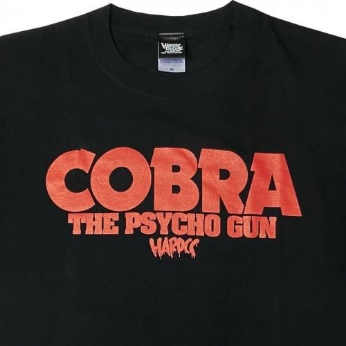 凶悪！ハードコアチョコレート「ＣＯＢＲＡ」45周年記念 Tシャツ 黒（Lサイズ） ハードコアチョコレート) HARDCORE CHOCOLATE コブラ-COBRA