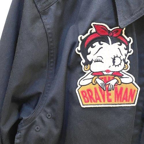 ベティ ベティブープ betty boop ジャケット パンツ ビンテージ 希少 入荷・送料無料】The BRAVE－MAN×BETTY