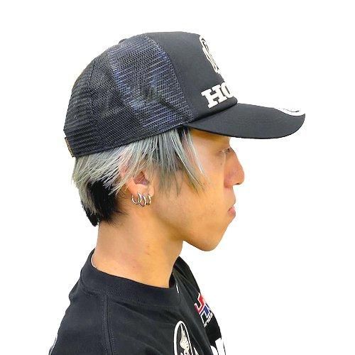 VAUNDY 会員限定カラー 帽子 VANSON×HONDA サークルウィング ツイルメッシュキャップ