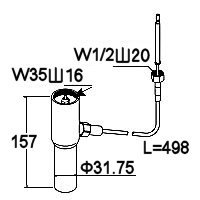 排水金具(32mm・リードワイヤー式) TOTO TL563BF S用排水金具TH406-1