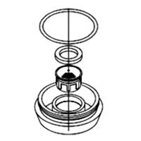 TL384UFRV6用散水板　TOTO TH538＃G14 - 水栓金具修理部品 水まわりＤＩＹ商品 アクアクリーン【AQUACLEAN】