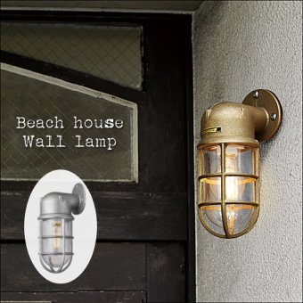 :Beach house-wall lamp ビーチハウスウォールランプ（防雨ブラケット）