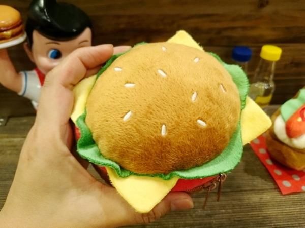 ポーチ　ハンバーガー 楽天市場】チャムス ハンバーガーポーチ CHUMS Hamburger Pouch