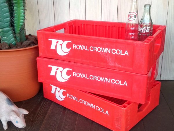 USED!! ROYAL CROWN COLA ドリンクケース - レトロ可愛い雑貨屋ソース 