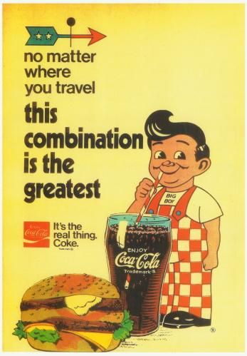 B4ポスター Big Boy Cocacola ビッグボーイ コカコーラ レトロ可愛い雑貨屋ソース ｗｅｂショップ