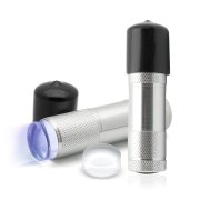 [246] ペン型 シリコンヘッド LEDライト  ( キャップ付き 予備ヘッド付き )