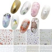 プロフ必読お願いいたします。様 オーダーネイルシール ネイルシール | お花 | フラワー (301) - アオイロ通販