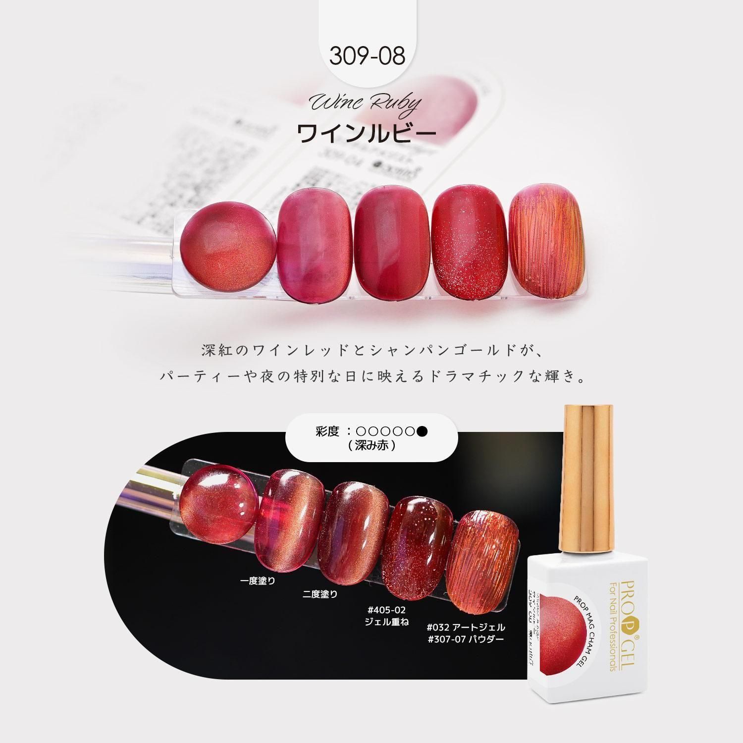 プロップジェル マグシャンジェル 10ml マグネットネイル シャンパン