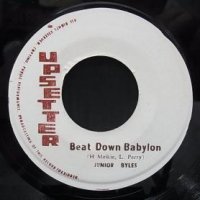 BEAT DOWN BABYLON - JUNIOR BYLES - 大阪 JAMAICAN VINTAGE RECORD 