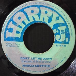 DON'T LET ME DOWN - MARCIA GRIFFITHS - 大阪 JAMAICAN VINTAGE