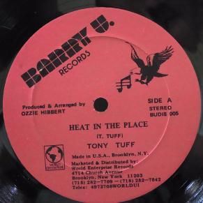 TONY TUFF HEAT IN THE PLACE レゲエ　レコード Tony Tuff – Heat In The Place – Vinyl (12