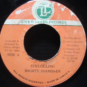 STRUGGLING - MIGHTY DIAMONDS - 大阪 JAMAICAN VINTAGE RECORD SHOP ～ CARIB  RECORDS ～ SKA ROOTS REGGAE DANCEHALL