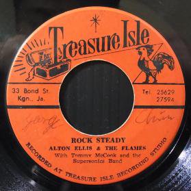 ROCK STEADY - ALTON ELLIS & THE FLAMES - 大阪 JAMAICAN VINTAGE RECORD SHOP ～  CARIB RECORDS ～ SKA ROOTS REGGAE DANCEHALL