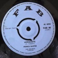 HYPOCRITE - PRINCE BUSTER - 大阪 JAMAICAN VINTAGE RECORD