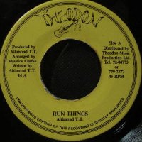 RUN THINGS - ALTIMOND T.T. - 大阪 JAMAICAN VINTAGE RECORD SHOP ～ CARIB ...