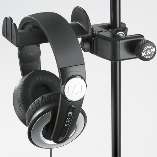K&M 8Uデスクトップ用ラックスタンド+トレイ+ヘッドホンホルダー K&M 8Uデスクトップ用ラックスタンド+トレイ+ヘッドホンホルダー