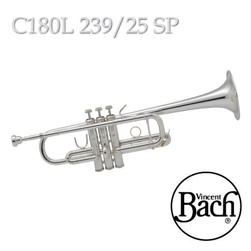 BACH バックC管トランペット C180L 239ベル 25Cパイプ SP-silversky