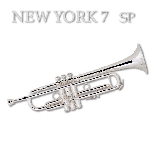 バック ： B♭管トランペット 197 ニューヨーク7 銀メッキ仕上げ