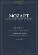 モーツァルト　：　オーボエ四重奏曲　へ長調　K.370