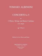 アルビノーニ　：　オーボエ協奏曲　ト長調　Op.9-6