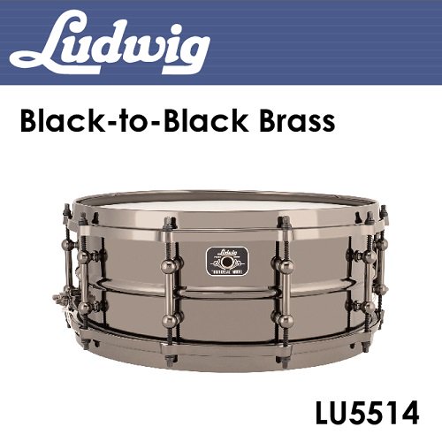 ラディック ： スネアドラム Universal メタルスネアドラム Black-to-Black Brass 【LU5514】 -  オンラインショップ｜NONAKA MUSIC HOUSE