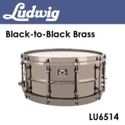 ラディック　：　スネアドラム　Universal　メタルスネアドラム　Black-to-Black Brass　【LU6514】