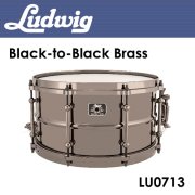 ラディック　：　スネアドラム　Universal　メタルスネアドラム　Black-to-Black Brass　【LU0713】