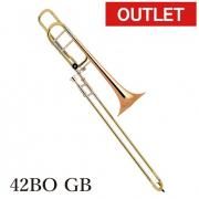 お値下げしました！　テナーバス・トロンボーン　バック　42B　ゴールドブラスベル Bach 42AF GB ゴールドブラスベル ラッカー仕上げ テナーバス